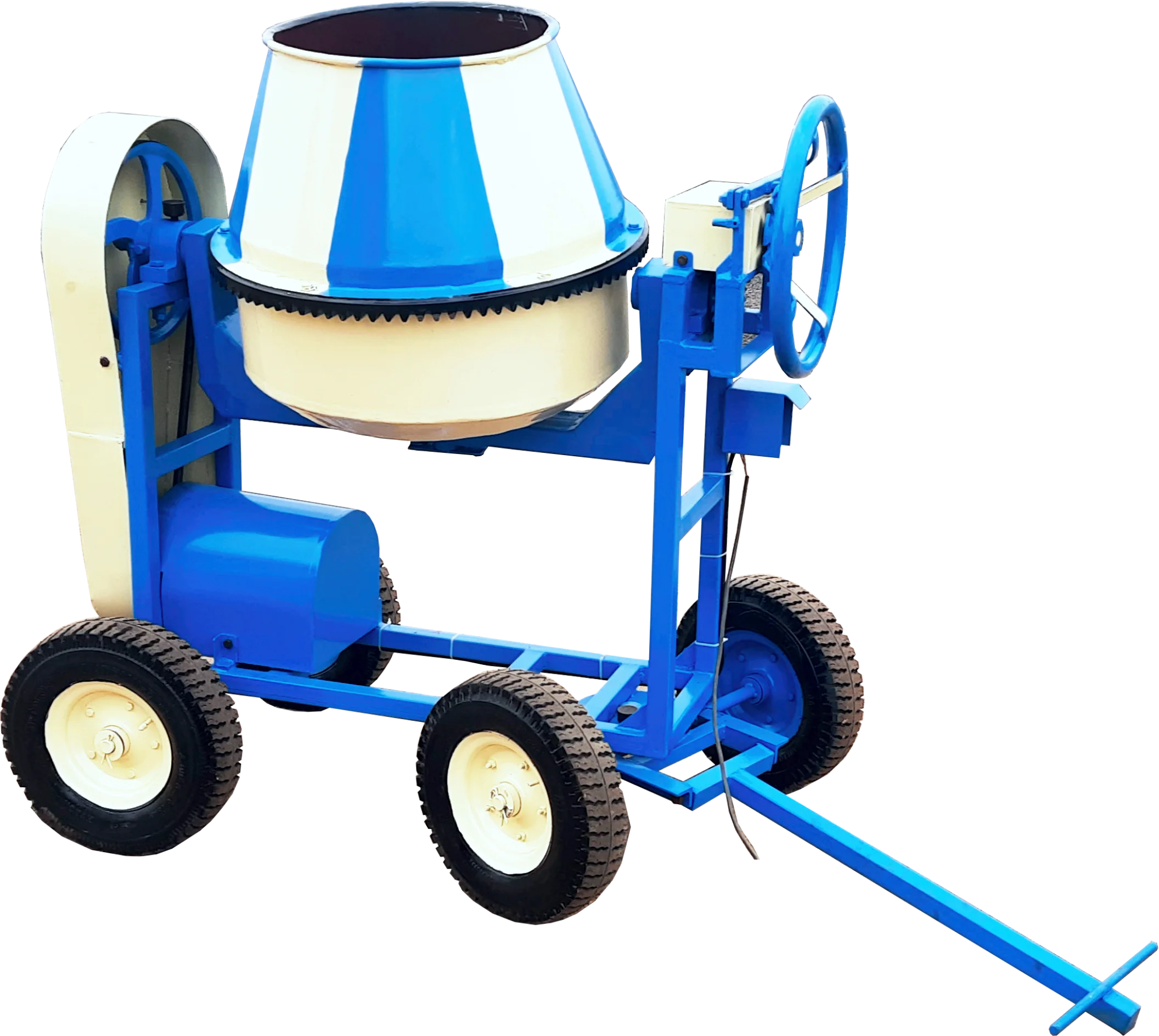Mini Portable Tilting Drum Concrete mixer Electrical