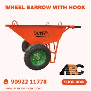 wheelbarrow with hook
