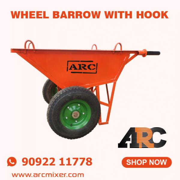 wheelbarrow with hook